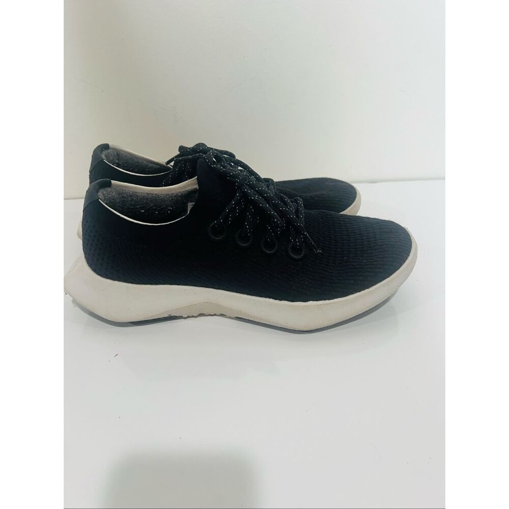 allbirds TD2 Tree Dasher Sneakers Black White Women's Sz 11 Great Condition
